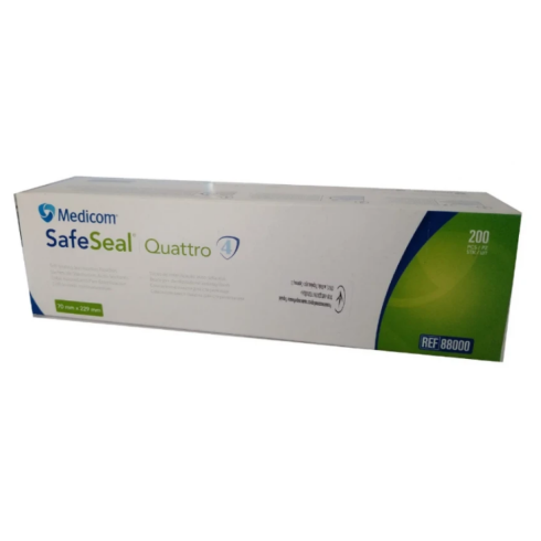 Стерилізаційні пакети SafeSeal Quattro 70*229 мм, Medicom (Taiwan)