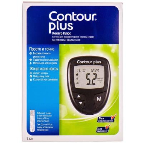 Глюкометр Contour plus 