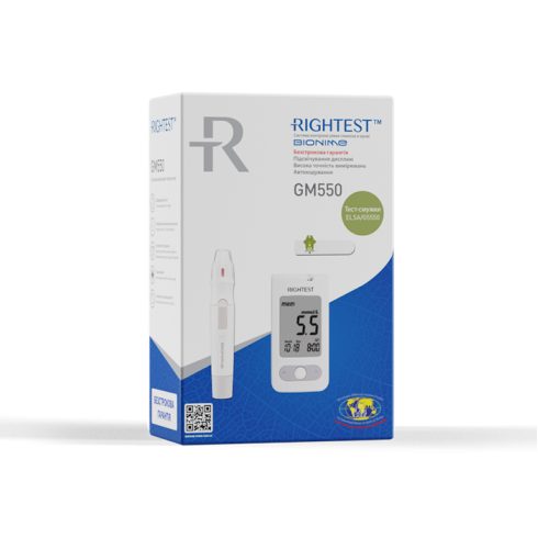 Глюкометр Bionime Rightest GM 550