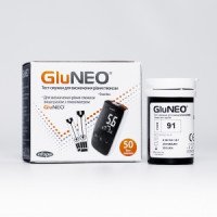 Тест-смужки GluNeo для глюкометра 50 штук (2х25)
