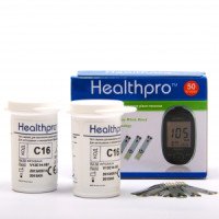 Тест-смужки Healthpro для глюкометра 50 штук (2х25)