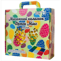Масажний килимок Ортек Мікс Пазли 4, 6, 8 різних елементів