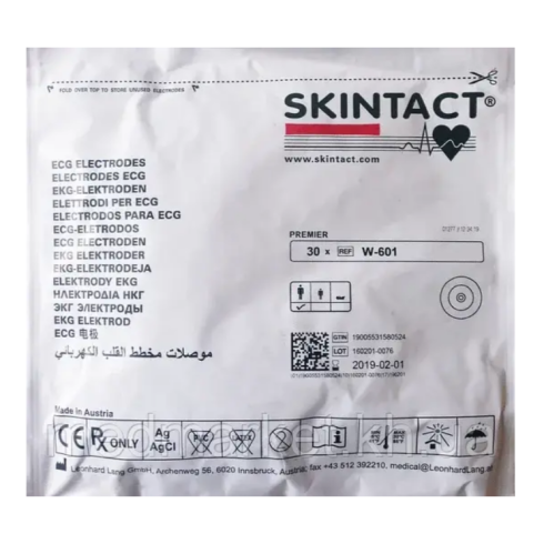 Електроди ЕКГ одноразові Skintact W-601